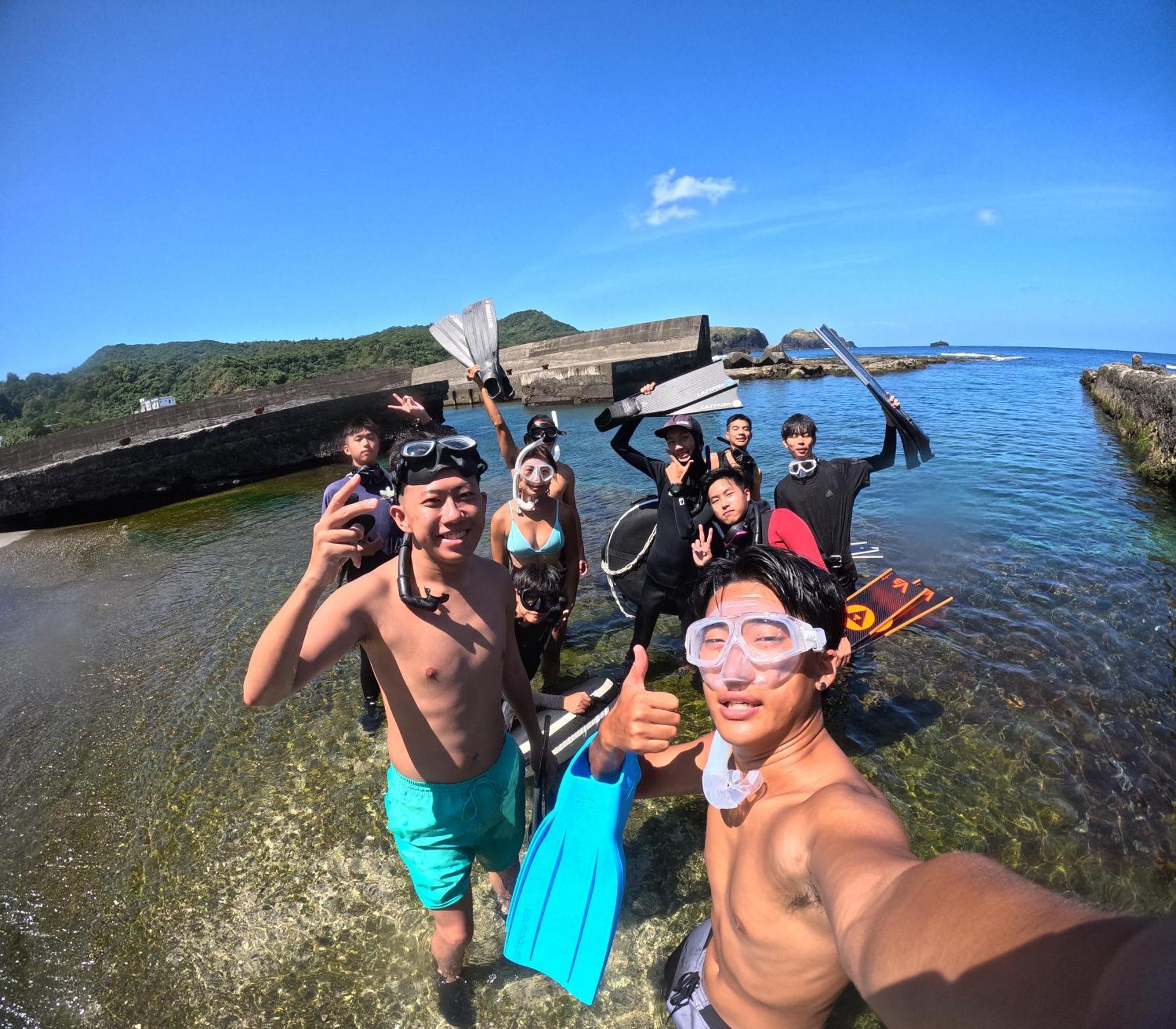綠島寧靜海自潛旅宿 Twinkleocean Freediving Hostel Ludao Eksteriør bilde